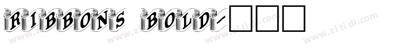 Ribbons Bold字体转换